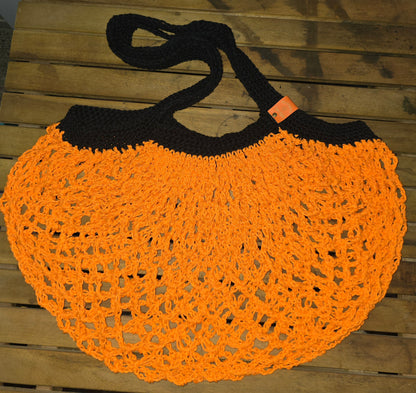Reusable Crochet Mesh Market  Bag | Handmade  | Eco-Friendly String Bag | Colorful Crochet Grocery Bag | Lightweight Market Bag