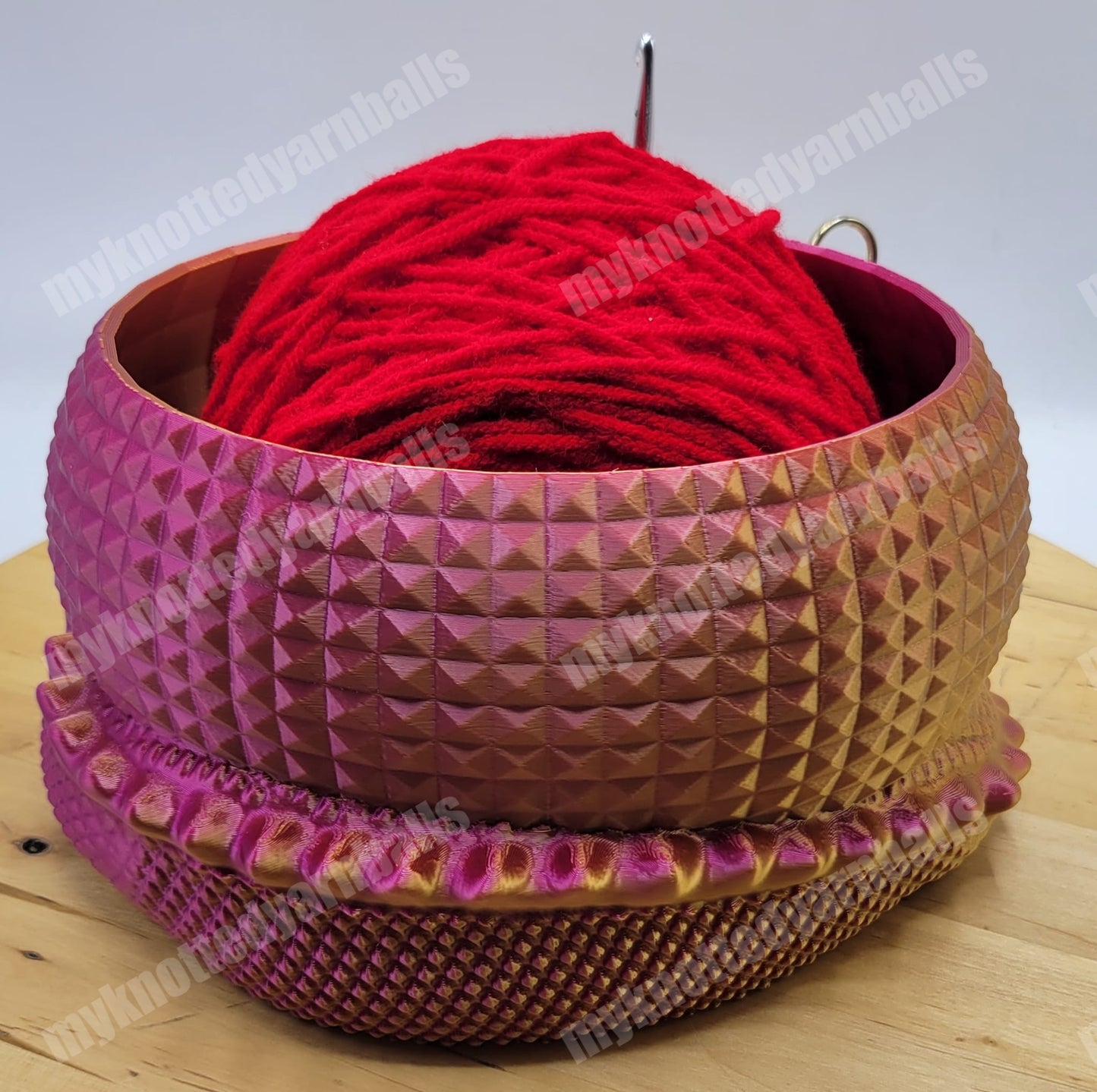 Large Fantasy Dragon and Egg Fantasy Bowl - Yarn Storage - High Quality Knitting or Crochet Bowl